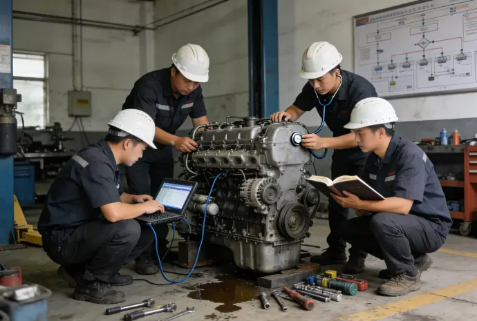 စတင်ရန်သို့မဟုတ်စတင်ရန်ခက်ခဲသောဒီဇယ်အင်ဂျင်ကိုရှာဖွေခြင်း