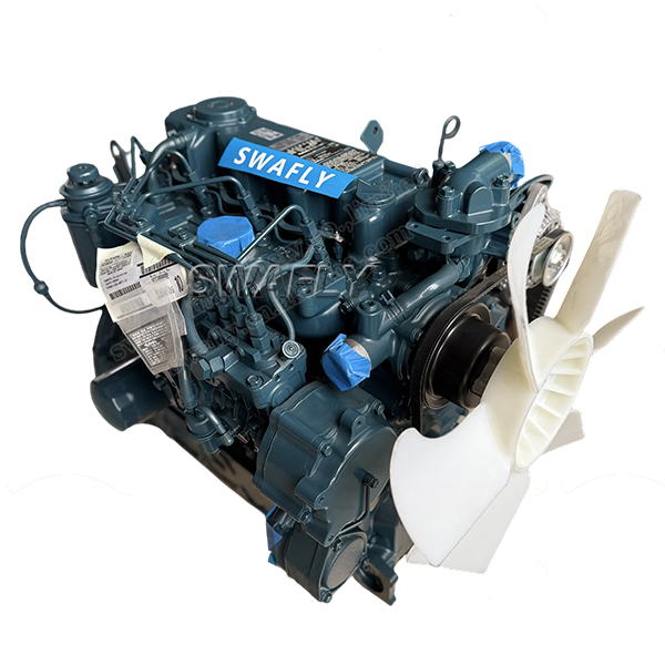 Kubota v3600 အင်ဂျင် 2400RPM 46.9kw