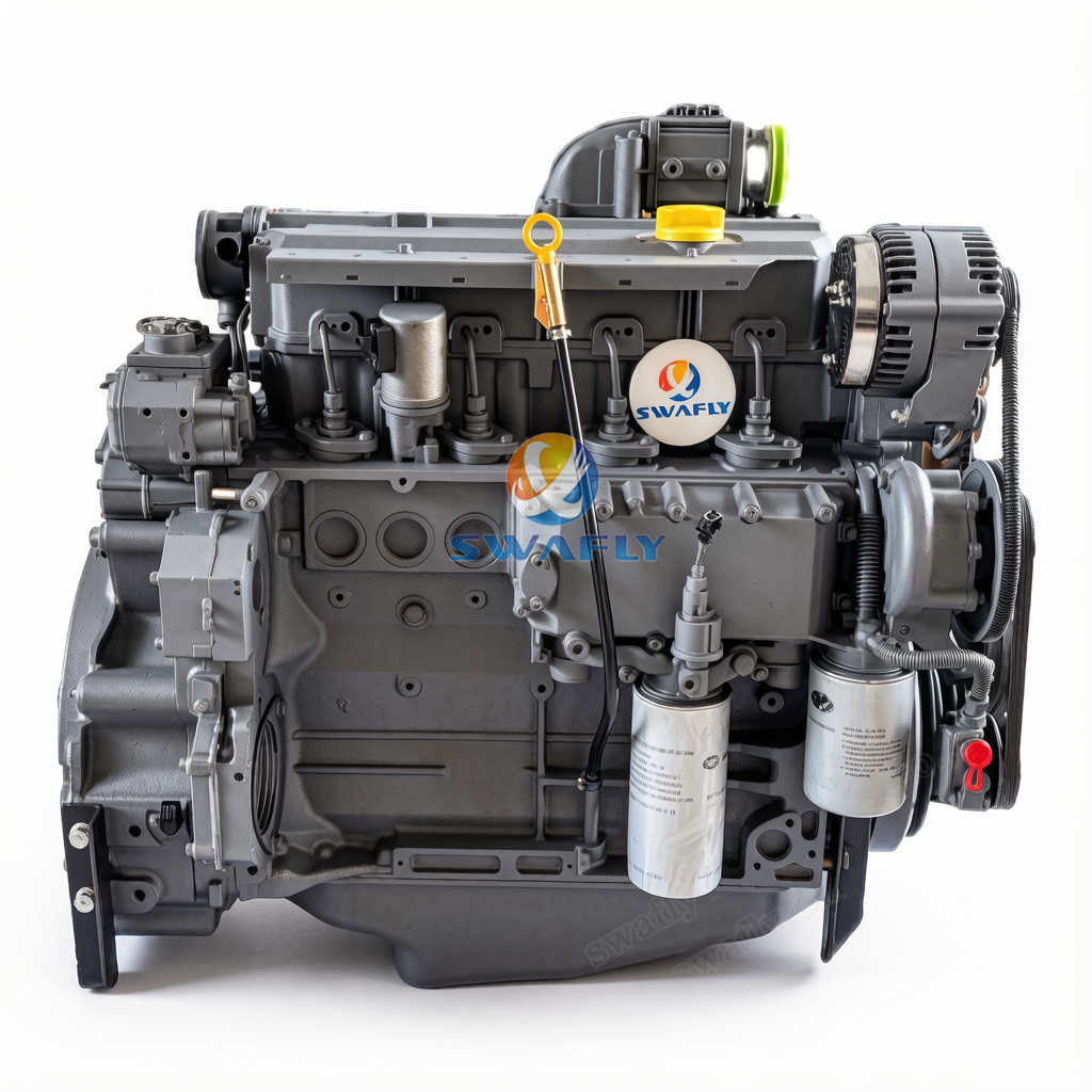 စက်ပစ္စည်းများအတွက် OEM အသစ် Deutz BF4M1013FC ဒီဇယ်အင်ဂျင်တပ်ဆင်ခြင်း။